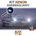 KIT XENON ANABBAGLIANTI per AUDI TT (8J) specifico CANBUS