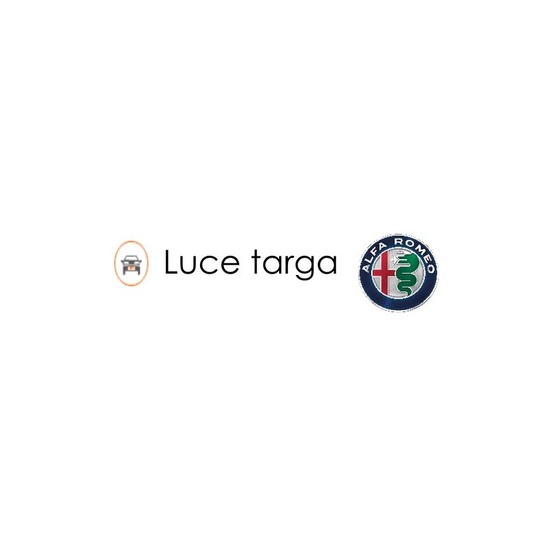 Par de luces LED de techo para matrícula, 18 LED, ALFA GT 6000K, sin fallos