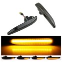 Bmw Serie 7 E65 E66 E67 E68 Frecce Laterali LED Dinamiche Sequenziali Indicatore di Direzione Ricambio