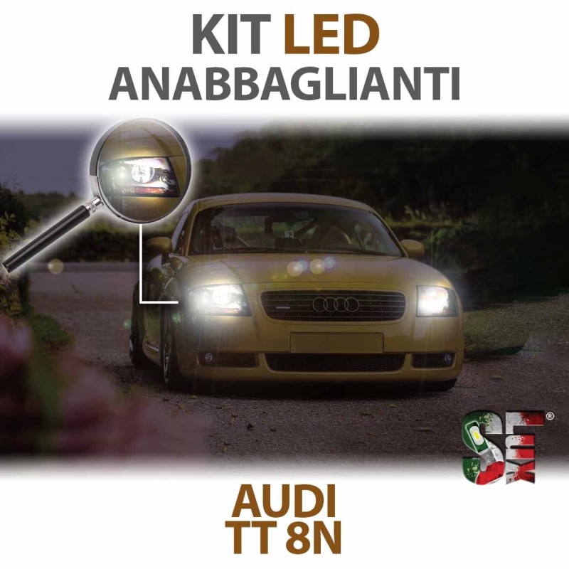 KIT LUCES DE CRUCE FULL LED para AUDI TT (8N) CANBUS específico