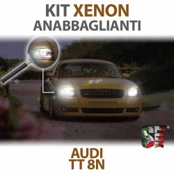 Lampade Xenon Anabbaglianti H1 per AUDI TT 8N (1998 - 2006) con tecnologia CANBUS