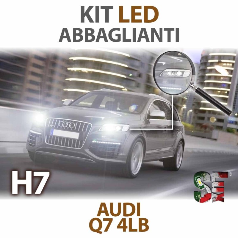 KIT LUZ DE CARRETERA FULL LED para AUDI Q7 serie TOP específica