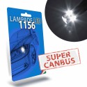 1156 BA15S P21W Super Canbus Bianco 6000k Posizione Diurna STAR Series no resistenza