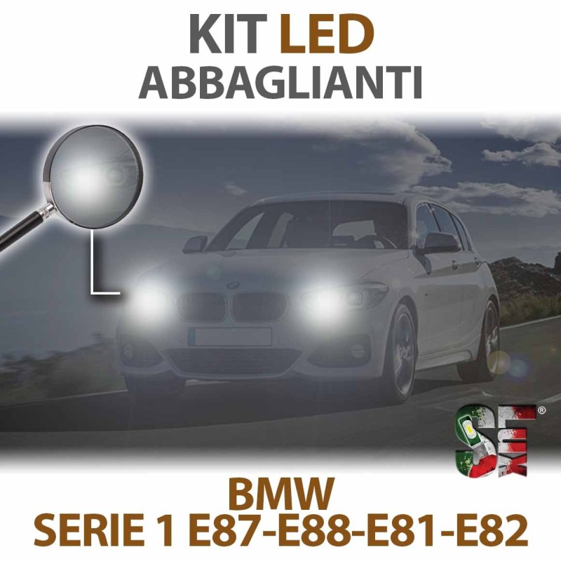 KIT LUCES DE CARRETERA COMPLETAS LED BMW SERIE 1 E87 E88 E81 E82 Canbus