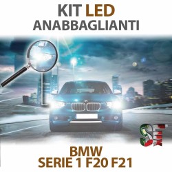 Lampade Led Anabbaglianti H7 per BMW Serie 1 - F20 / F21 (2010 - 2019) con tecnologia CANBUS