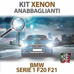 Lampade Xenon Anabbaglianti H7 per BMW Serie 1 - F20 / F21 (2010 - 2019) con tecnologia CANBUS
