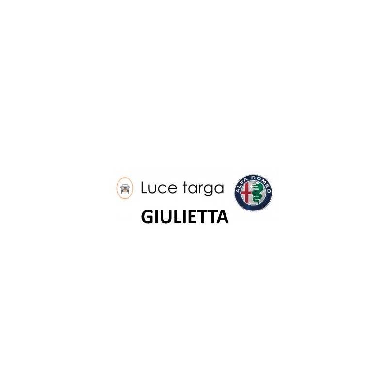 PAR DE 5 LUCES DE MATRÍCULA LED ALFA ROMEO GIULIETTA T10 + INTERRUPTOR LUZ