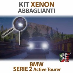 KIT XENON ABBAGLIANTI per BMW Serie 2 Active Tourer (F45) specifico serie TOP