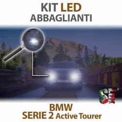 Lampade Led Abbaglianti H7 per BMW Serie 2 - Active Tourer F45 (2013 in poi) con tecnologia CANBUS