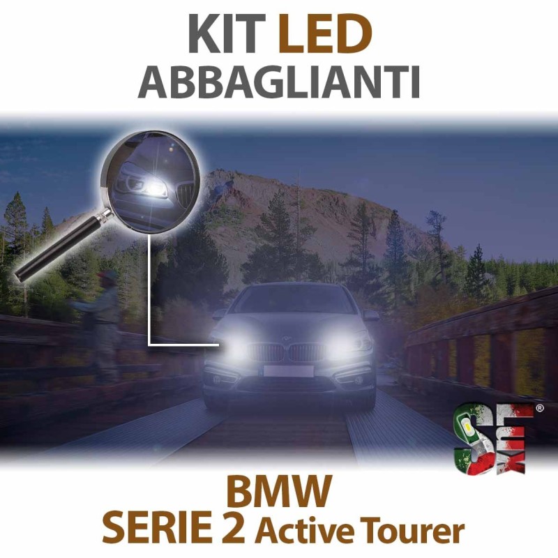 LED High Beam Kit for BMW 2 Series Active Tourer Top Series Canbus