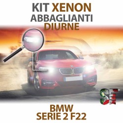 Kit Xenon Abbaglianti Diurne Per Bmw Serie 2 F22 Serie Top Canbus