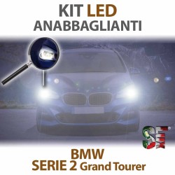 Lampade Led Anabbaglianti H7 per BMW Serie 2 Grand Tourer - F46 (2014 in poi) con tecnologia CANBUS