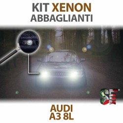 KIT XENON ABBAGLIANTI AUDI A3 8L SPECIFICO Canbus