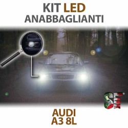 KIT LUCES DE CRUCE FULL LED AUDI A3 8L ESPECÍFICO Canbus