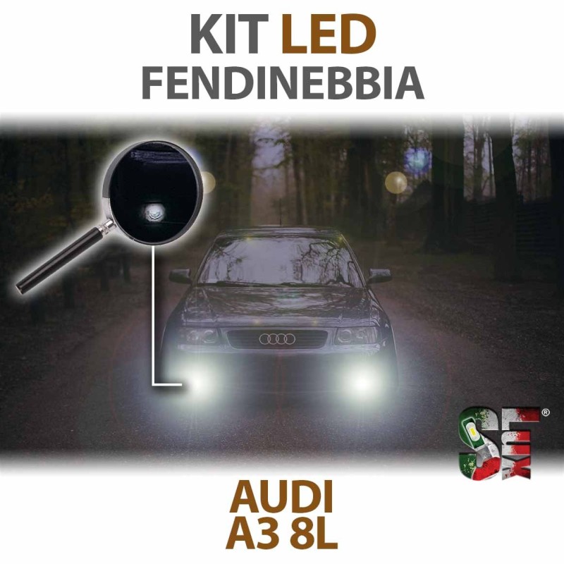 KIT LUCES ANTINIEBLA LED AUDI A3 8L SPORTBACK ESPECÍFICO Canbus