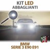 Full LED High Beam Kit for BMW 3 Series E90 and E91