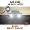 Kit Luces De Carretera Full LED para BMW Serie 3 E90 e91