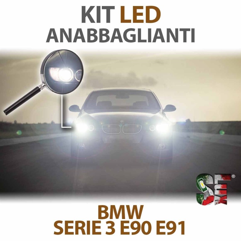 Full LED Low Beam Kit for BMW 3 Series (E90) Canbus