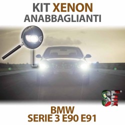 Lampade Xenon Anabbaglianti H7 per BMW Serie 3 - E90 E91 (2004 - 2012) con tecnologia CANBUS