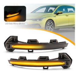 Luz de espejo dinámica con indicador LED secuencial Volkswagen Golf 8 MK8