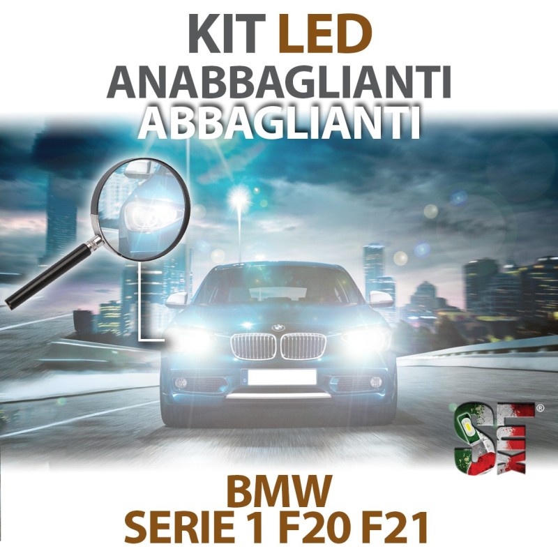 KIT Led Anabbaglianti e Abbaglianti D1S per BMW Serie 1 - F20 F21 dal 2010 al 2019 con tecnologia CANBUS