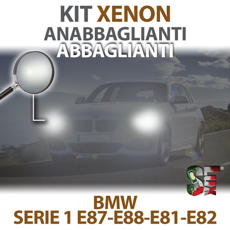 Lámparas de xenón de luz de cruce y luz de carretera D1S para BMW Serie 1 - E87 E88 E81 E82 CANBUS