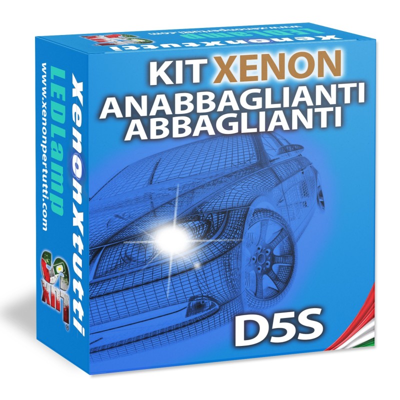 Lampade Xenon Anabbaglianti e Abbaglianti D5S per AUDI TT FV (2014 in poi) con tecnologia CANBUS