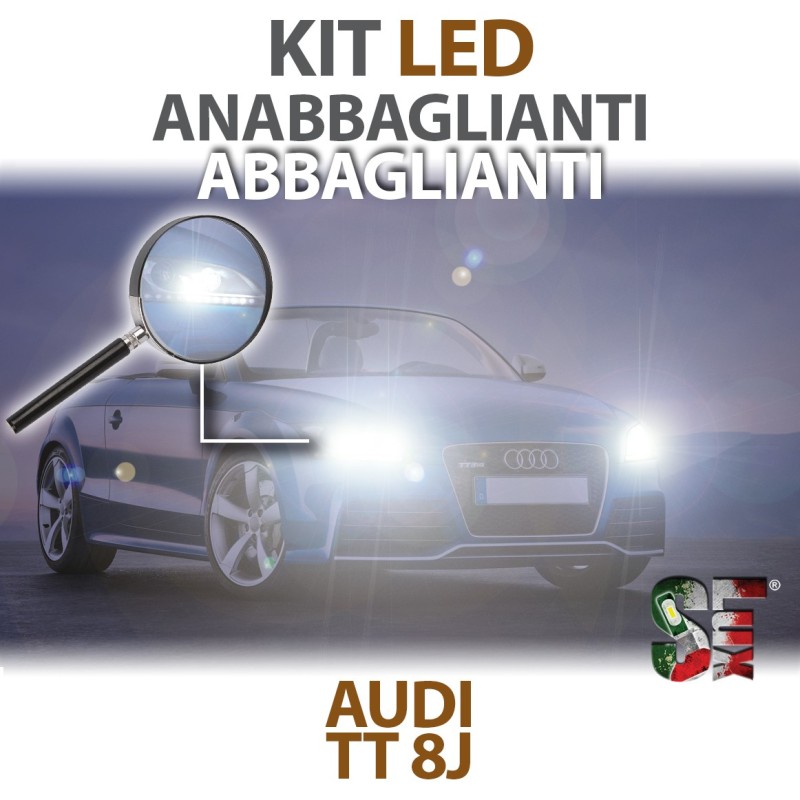 Lámparas LED de Luz de Cruce y Luz de Carretera D1S AUDI TT 8J CANBUS