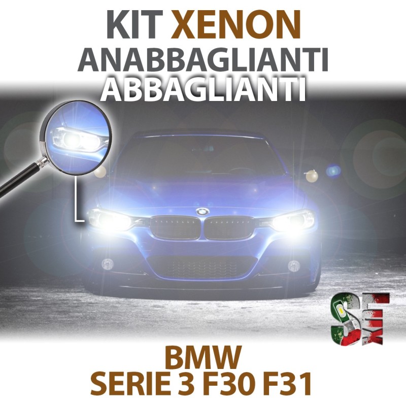 Lámparas de xenón D1S de luz de cruce y luz de carretera para BMW Serie 3 F30 F31 (2012 -2019) CANBUS