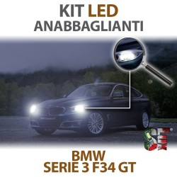 Lampade Led Anabbaglianti H7 per BMW Serie 3 F34 GT (2013 -2019) con tecnologia CANBUS