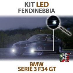 Lampade Led Fendinebbia H8 per BMW Serie 3 F34 GT (2013 -2019) con tecnologia CANBUS