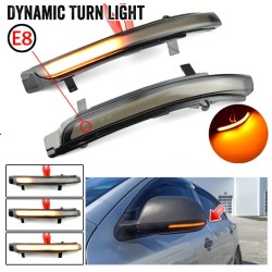 Luz de espejo dinámica con indicador LED secuencial para Skoda Superb 2