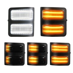 Luz LED dinámica secuencial para espejo Ford F250 2008-2016