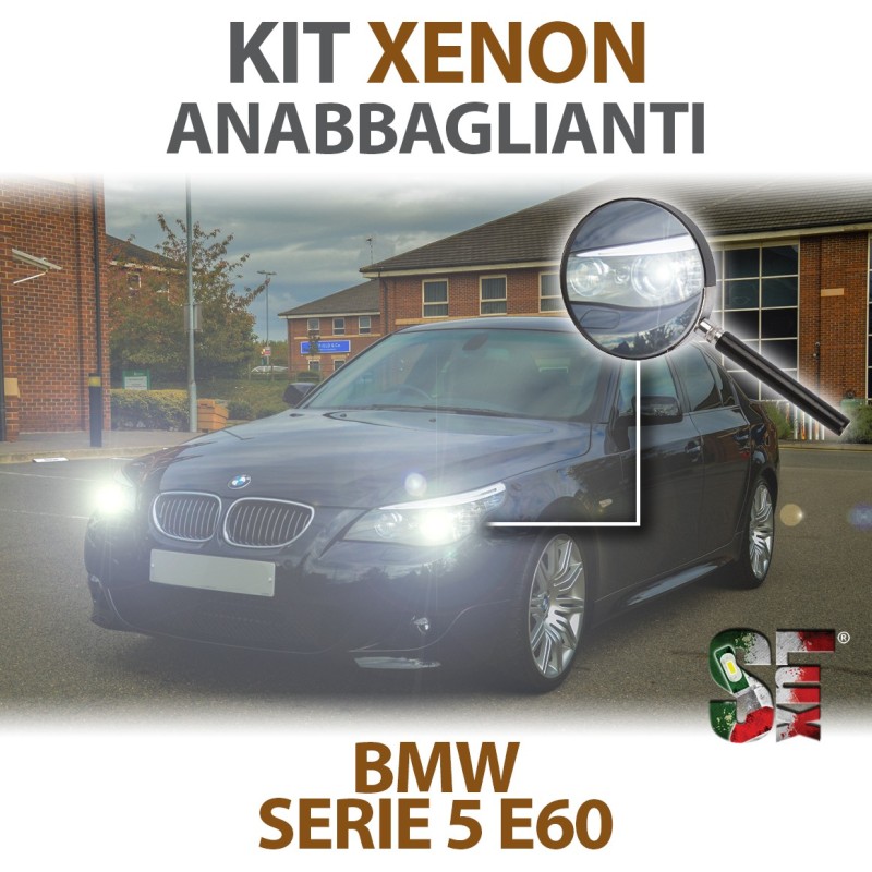 KIT LUCES DE CRUCE DE XENÓN para BMW Serie 5 (E60, E61) CANBUS específico