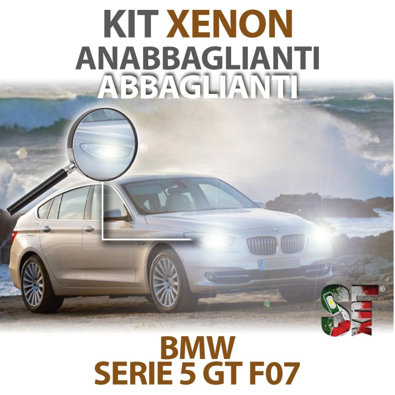 Lampade Xenon Anabbaglianti e Abbaglianti D1S per BMW Serie 5 GT F07 (2009 - 2017) CANBUS