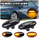 Mazda 2 I laterale frecce dinamiche sequenziali