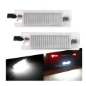 Plafoniera Targa Led Opel Cascada Placchetta Completa Bianca 6000k