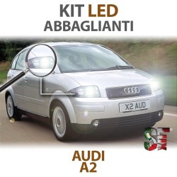 Lampade Led Abbaglianti H3 per AUDI A2 (2000 - 2005) con tecnologia CANBUS