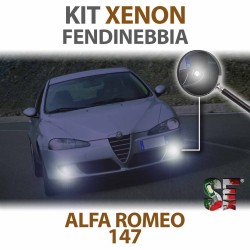 lampade xenon fendinebbia alfa romeo 147 6000k canbus luci illuminazione bulbi fog light xenon headlight