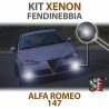 Faros antiniebla de xenón alfa romeo 147 6000k luces canbus bombillas de iluminación luz antiniebla faro de xenón