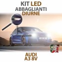 KIT FULL LED ABBAGLIANTI E DIURNE AUDI A3 8V SPECIFICO canbus