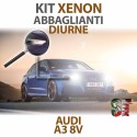 KIT XENON FENDINEBBIA AUDI A3 8V serie top CANBUS