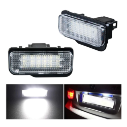 Mercedes-Benz CLS C219 Lámpara de techo LED para matrícula Placa blanca completa 6000k