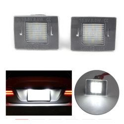 Plafón Matrícula LED Mercedes Benz GLS Clase X166 Placa Blanca Completa 6000k