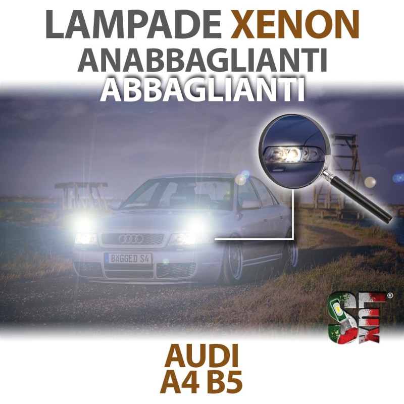 Lampade Xenon Anabbaglianti e Abbaglianti D2S per AUDI A4 B5 (1994 - 2001) con CANBUS
