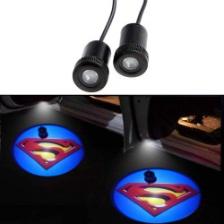 Kit de luces LED Lámparas Proyector con logo de Superman Alféizar de puerta