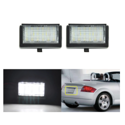 Smart Roadster W452 LED Matrícula Plafón Completo Placa Blanca 6000k