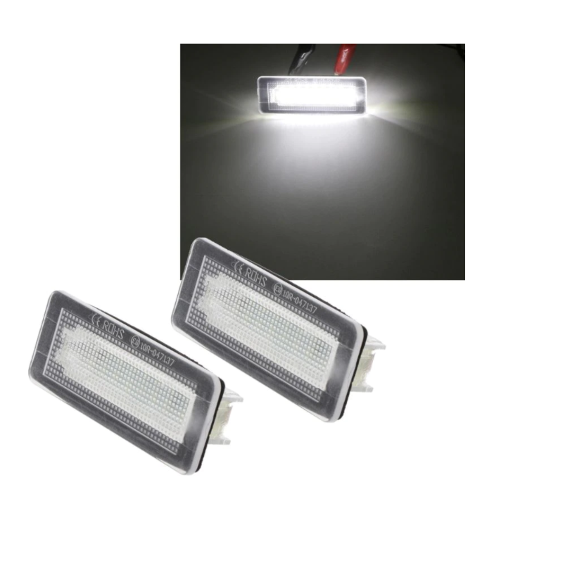 matrícula led placchetta completa canbus plug & play Led Smart Fortwo II W451