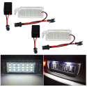 Plafoniera Targa Led Ford FG Falcon 2010-2013 Placchetta Completa Bianca 6000k