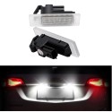 Plafoniera Targa Led Infiniti QX50 Placchetta Completa Bianca 6000k